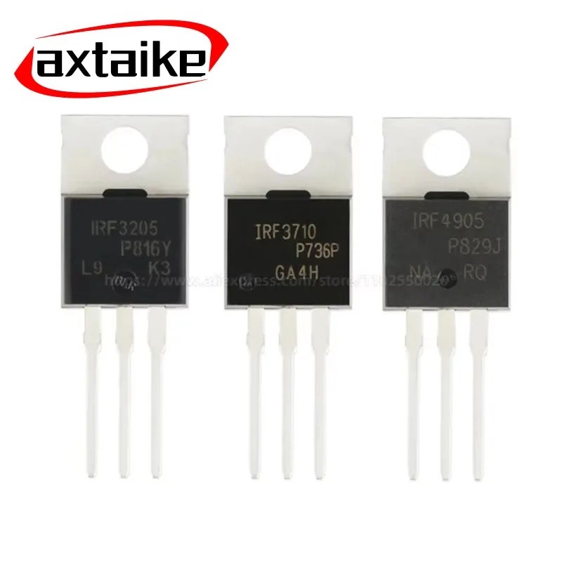 5 IRF3205PBF IRF3205 TO-220 IRF3710 IRF3808 IRF4905 IRF5210 IRF5305 IRF8010 IRF3708 IRF1404 IRF1407 