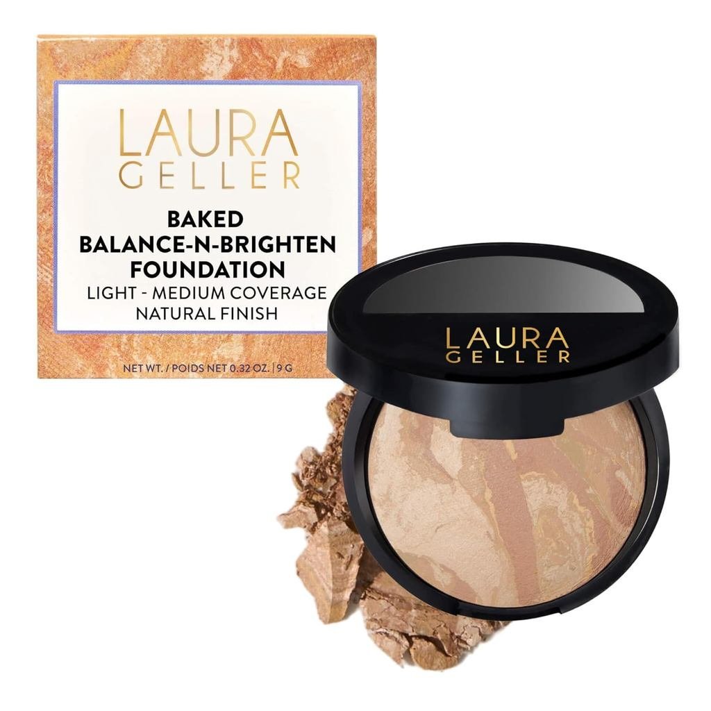 LAURA GELLER NEW YORK Award-Winning Baked Balance-n-Brighten Color Correcting Powder Foundation - Li