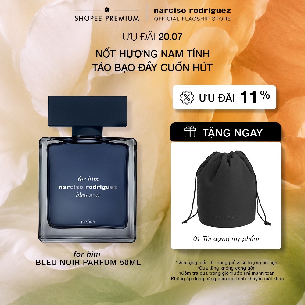 Nước Hoa nam Narciso Rodriguez For Him Bleu Noir Parfum 50ml