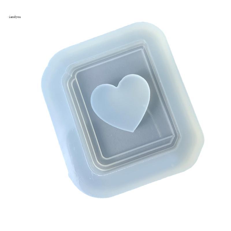 Iny Safe Book Shape Mặt Dây Chuyền Khuôn Trái Tim Trang Sức Cho Học Sinh Và Thủ Công