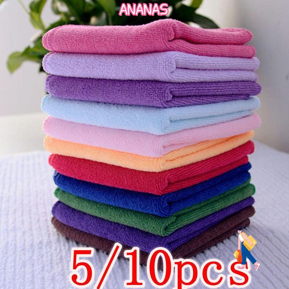 ANANAS 10 chiếc Khăn lau mềm mại vuông