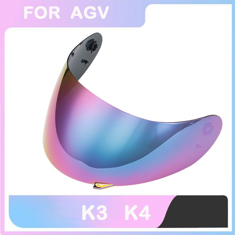 Mũ Bảo Hiểm Xe Máy Tấm Che Cho AGV Cũ K3 K4 Casco Moto Phụ Kiện K3 Lá Chắn Uv Bảo Vệ K4 Mũ Bảo Hiểm 