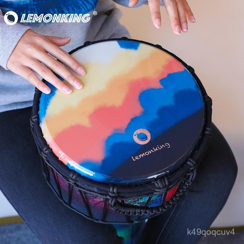 Trống Djembe 10 inch lemonking chuyên nghiệp cho người lớn mới học chơi nhịp phách chuẩn xác