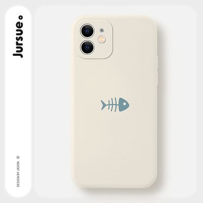 JURSUE Ốp lưng dễ thương đẹp độc lạ ngộ nghĩnh nam chống sốc chống bẩn mềm cho iPhone 17 Air 16 15 14 13 12 11 PRO MAX SE 2020 X XR XS ip 8 7 Plus MZ507018