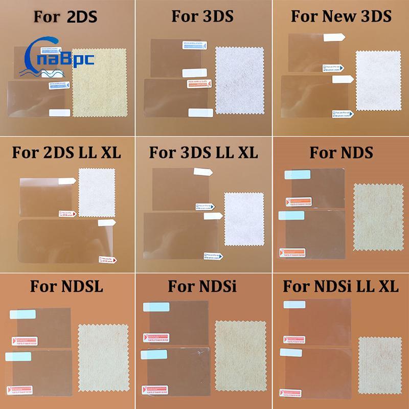 CnaBpc HD Clear LCD Bảo Vệ Màn Hình Cho Mới 3DS XL NDS Lite DSi XL LL Cover