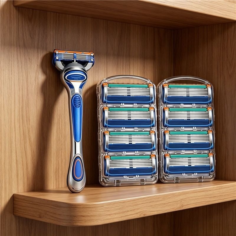 Lưỡi dao cạo năm lớp nhập khẩu của Đức Lưỡi dao cạo tốt lành Sharp Speed 5 Universal Gillette Sharp 