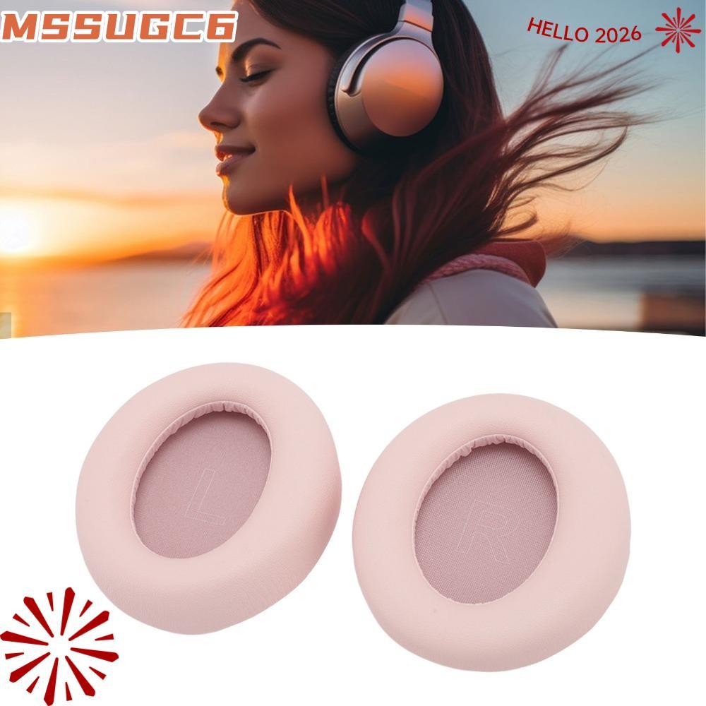 MSSUGYL 2 Miếng đệm tai cách ly tiếng ồn, Miếng đệm tai thay thế mềm mại và thoải mái bằng da Protei