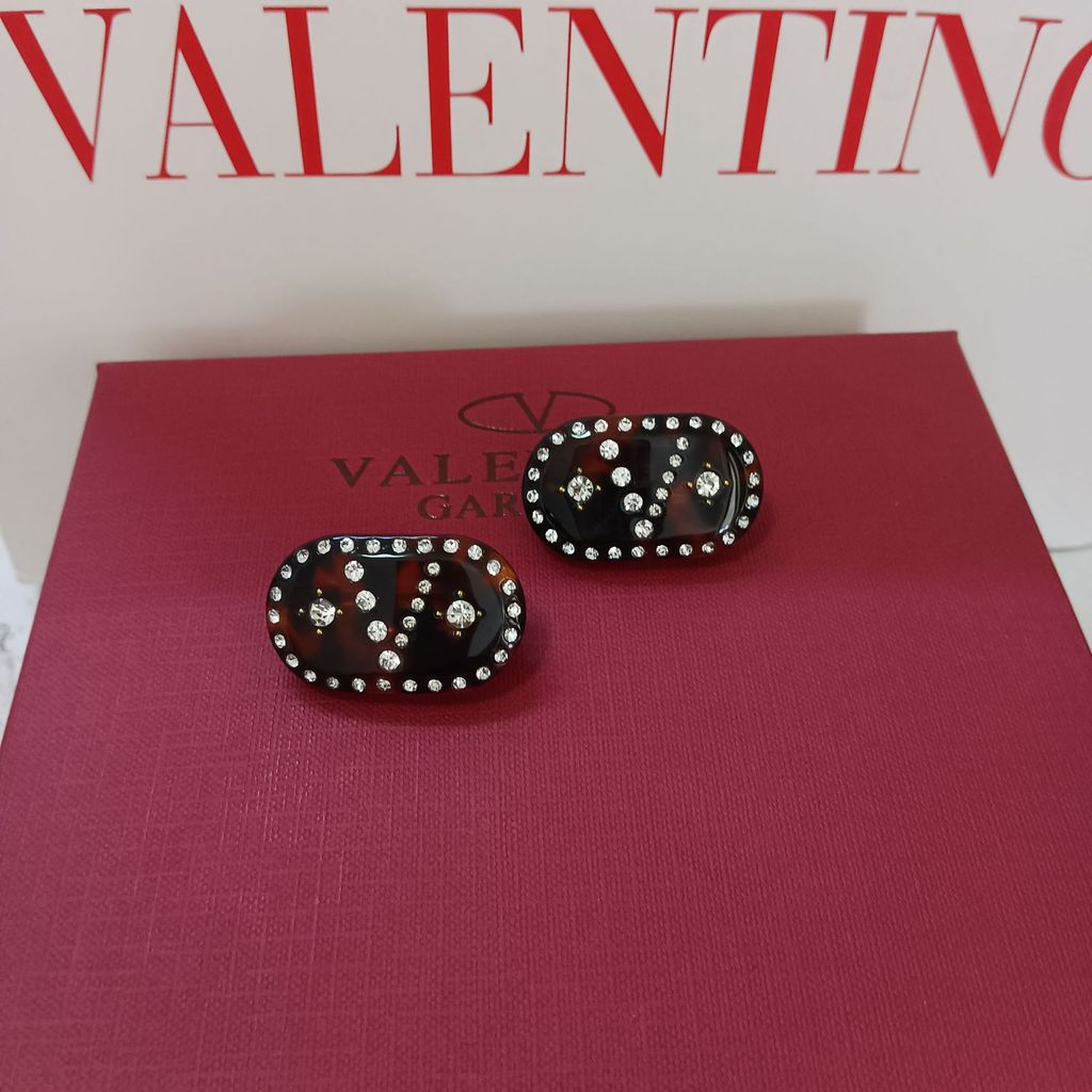 Letter hair spring clips, side clips, bangs clips, girls' rhinestone crystal hair accessories, torto