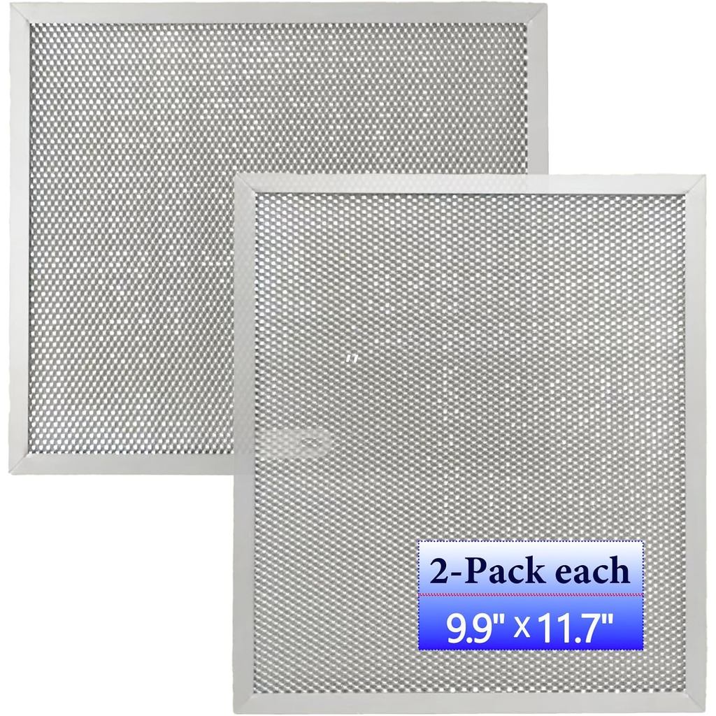 Bộ lọc lỗ thông hơi mui xe nâng cấp 2 gói 97007894 Bộ lọc mui xe lỗ thông hơi nhà bếp 9.9 "x 11.7" F