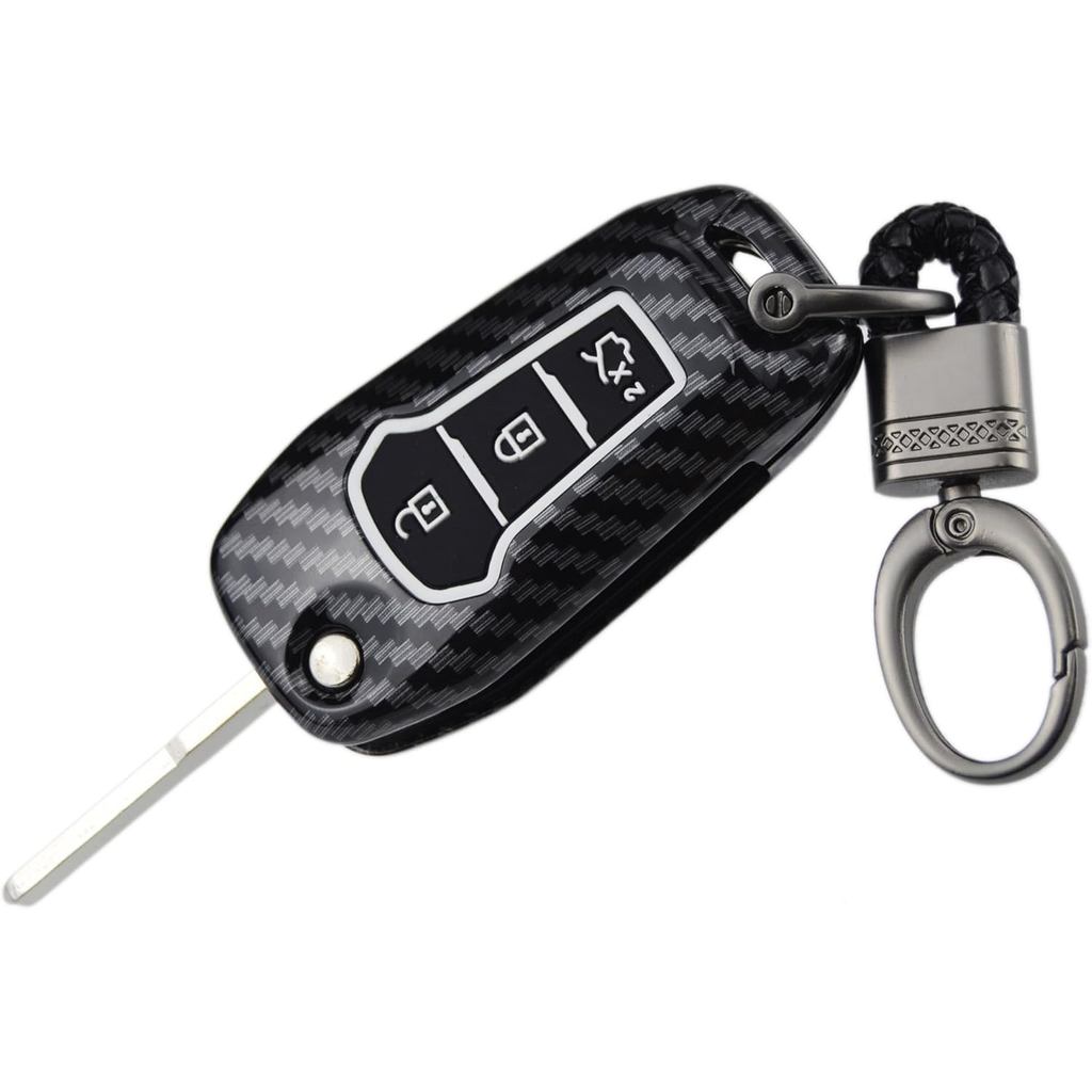 Combo 2 Lớp Chìa Khóa Carbon Fob Dành Cho Xe Ford F150 F250 F350 F450 F550 Explorer Ranger Escape