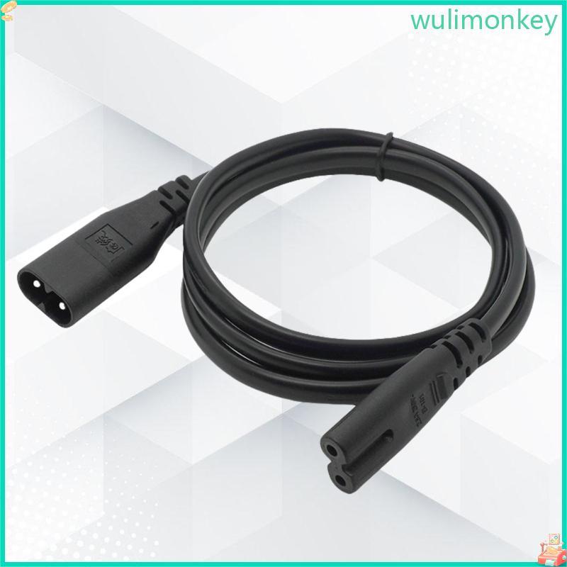 WU IEC 60320 C7 Nam Đến C8 Nữ Cáp Nguồn 2x0 75mm2 Dây Lõi Đồng