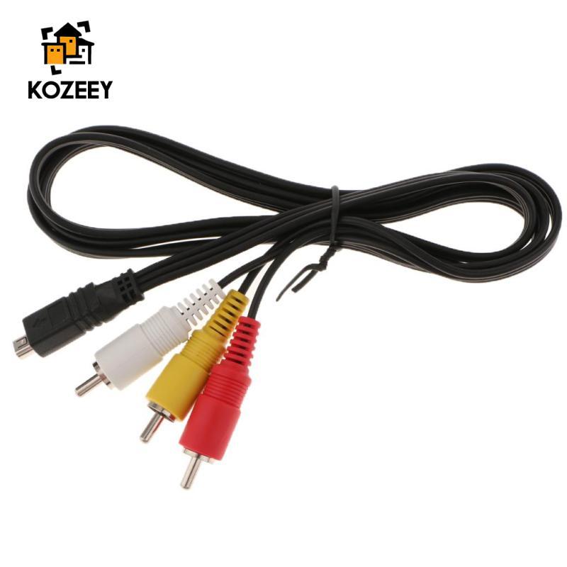 Dây cáp Video TV AV A / V cho Sony DCR-HC21 / DCR-HC22 / DCR-HC22 / DCR-HC24 / DCR-HC26 / DCR-HC28 /