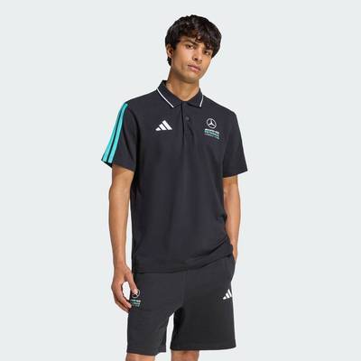 adidas Motorsport MERCEDES - AMG PETRONAS FORMULA 1 TEAM DNA POLO Shirt Men Black KE8165
