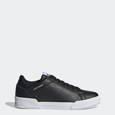 adidas Phong cách sống Giày Court Tourino Nam Đen H02176