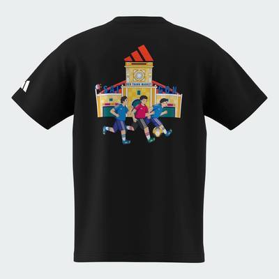 adidas Phong cách sống VNM SPORTS TEE Unisex Đen KH0747