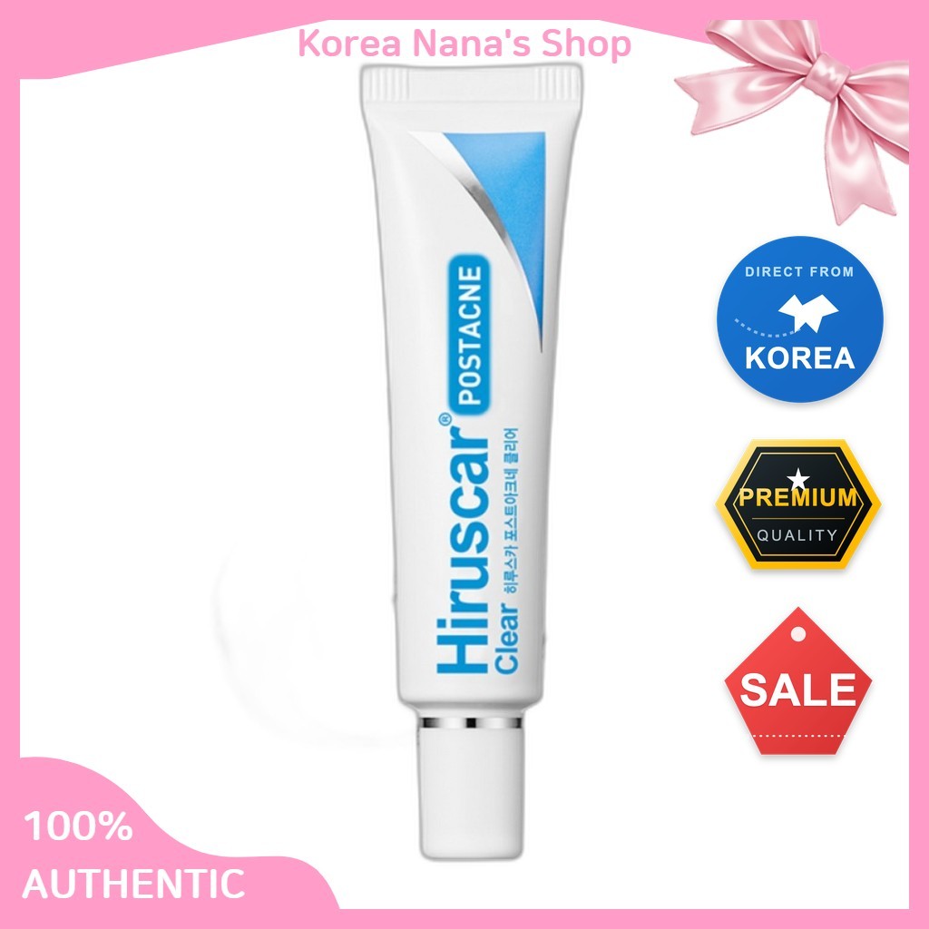 [hiruscar] Tinh chất trong suốt Post Acne, 10g, 1pc/ Tinh chất Hàn Quốc/ Điều Hỗ trợ giảm mụn sau/ C