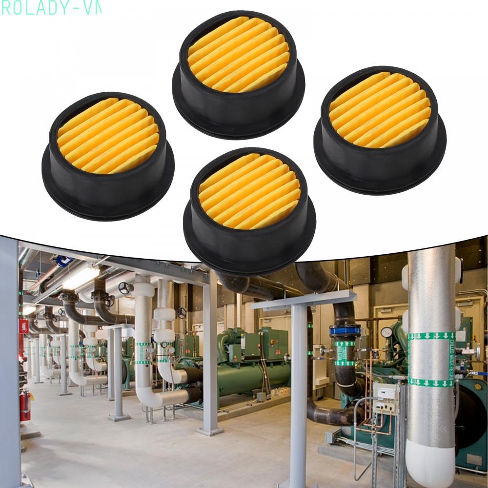 #ROYALLADY#Noise free Air Compressor Muffler Filter Vacuum Cleaner Pump Element (4 Pack)