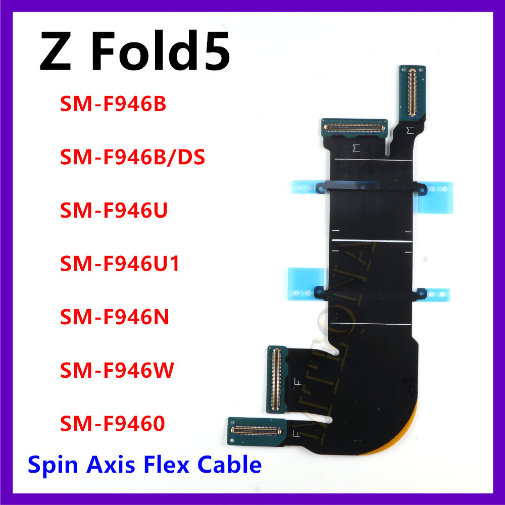 Đầu Nối Bo Mạch Chủ Màn Hình LCD Cáp Cho Samsung Galaxy Z Fold5 F946N SM-F946B F946U Trục Quay Flex 