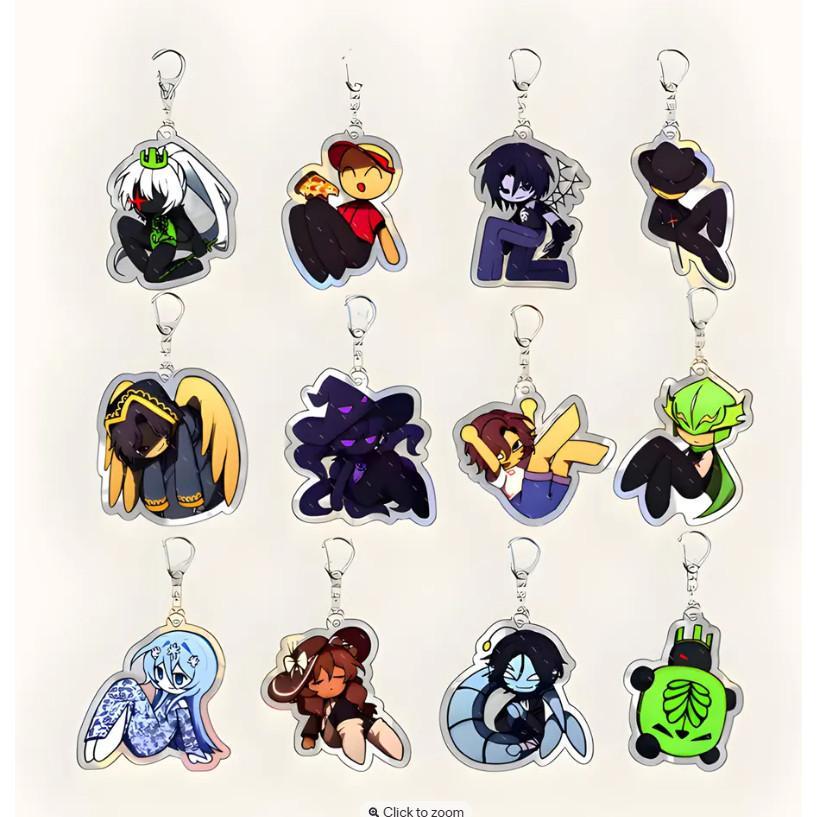 Forsaken Keychains, Forsaken Game Character Keychain For Bags, Keys, Gifts DECOR DECOR