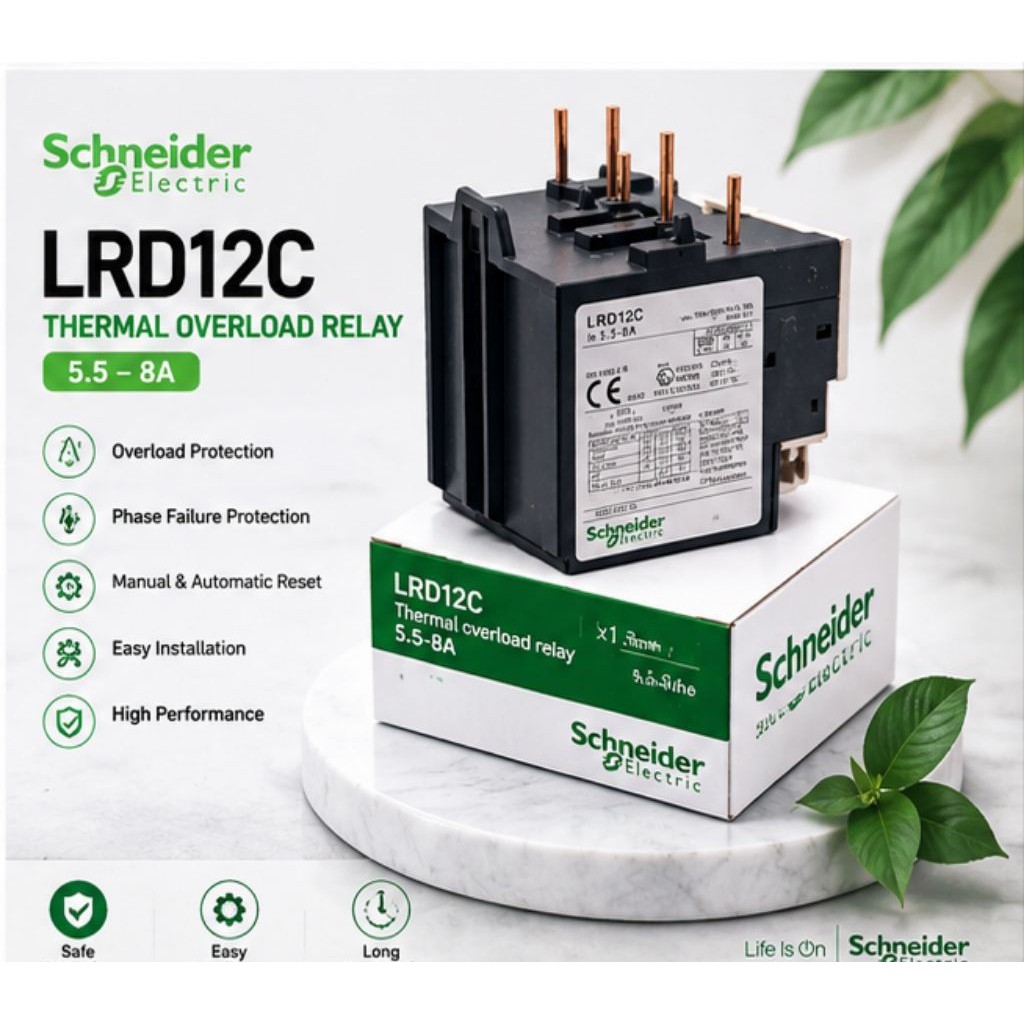 Schneider Electric Singapore rất rẻ. Sản phẩm quá tải LRD12 được chụp ảnh từ công việc thực tế