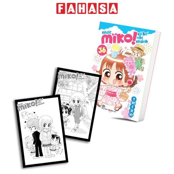 Sách - Nhóc Miko Cô Bé Nhí Nhảnh - Tập 36 (Tái Bản 2026) - Tặng Kèm 2 Postcard