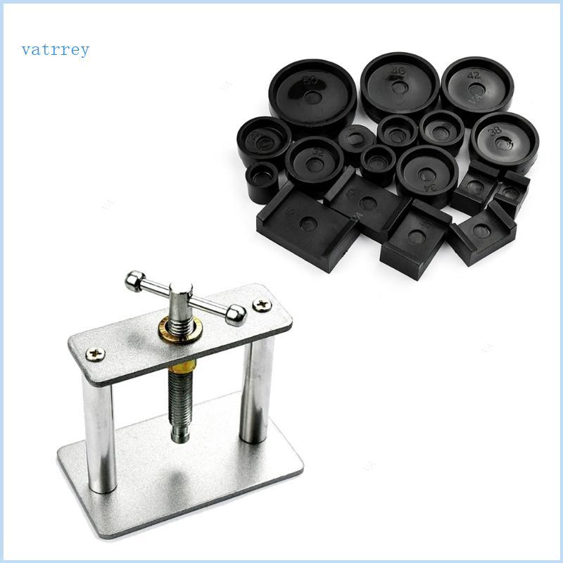 VA Watch Press Tool Set Watch Back Case Closers để đóng nắp đồng hồ Đồng hồ thay thế Đồng hồ Dụng cụ