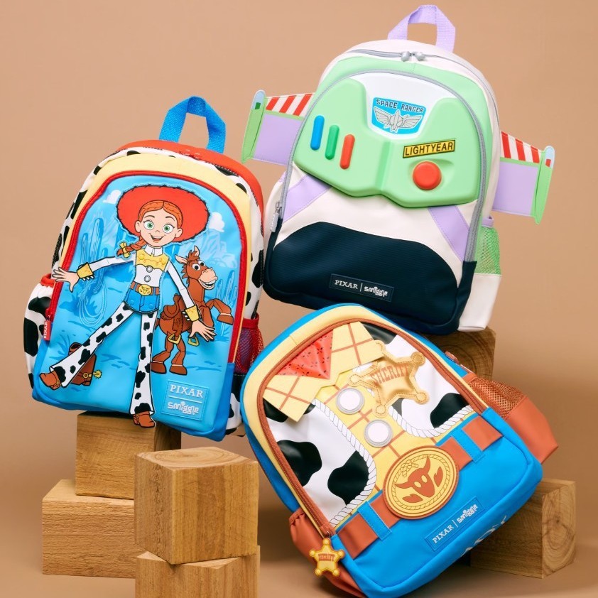 Ba lô đồ chơi Smiggle Úc Buzz Lightyear Schoolbag Ba lô học sinh