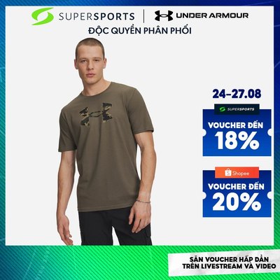 Áo Thun Nam Under Armour Camo Logo Short Sleeve - 6014620-390