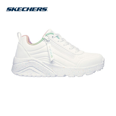 Giày Thể Thao Bé Gái Skechers Street UNO Lite Vivid Splash Thường Ngày - 310370L-WMLT Air-Cooled Memory Foam