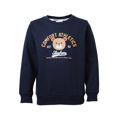 Áo Hoodie Bé Trai Skechers Comfort Athletic Pullover-SL424B658-DKG1 Online Sale
