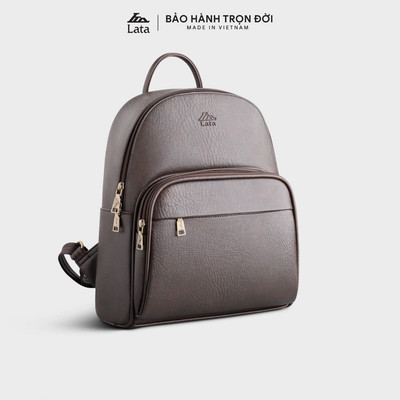 Balo Lata (Thời trang nữ cá tính cỡ trung - Balo da BAL74)