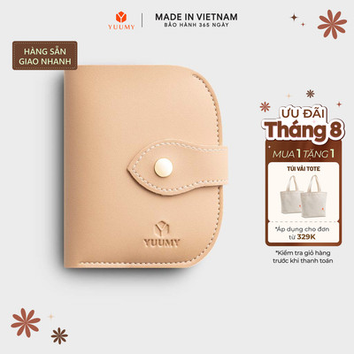 Ví Yuumy (Thời trang nữ cầm tay mini - Ví da Seasand YV114) Bagsmart