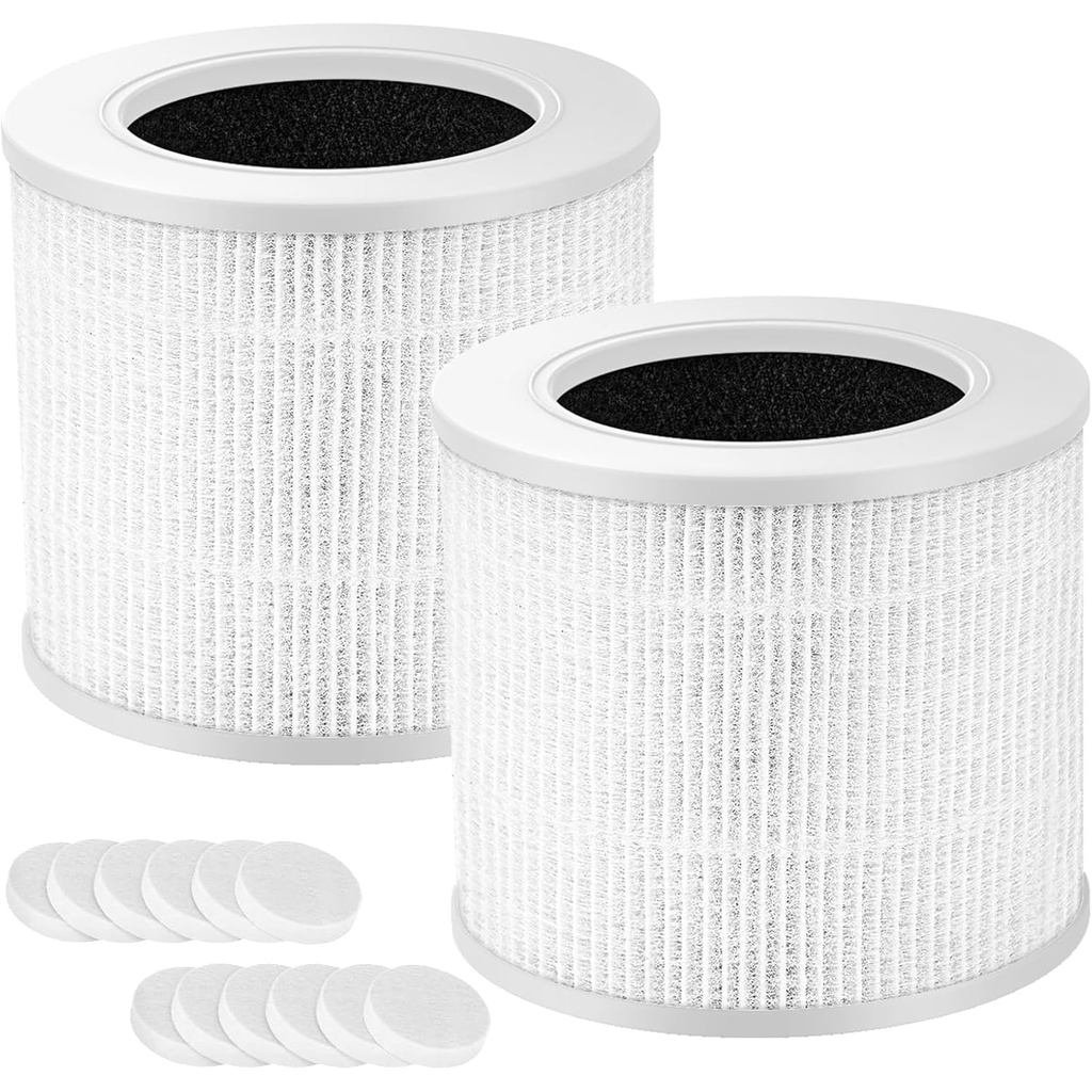 2 Pack Core Mini Filter H13 True HEPA Filters for LEVOIT Core Mini Core Mini-P Air Purifier Replacem