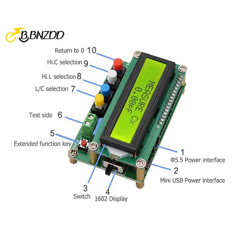 [BBNZDD] Máy đo điện dung cảm LCD LC100-A kỹ thuật số có độ chính xác cao L / C BVAH