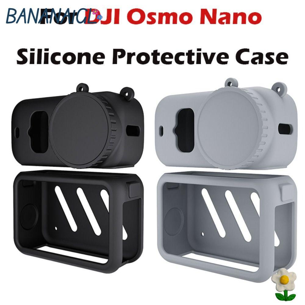 BANANA1GL 3 Cái / bộ Bảo vệ, Silicon có dây buộc Vỏ mềm, Nắp ống kính bảo vệ toàn diện chất lượng ca