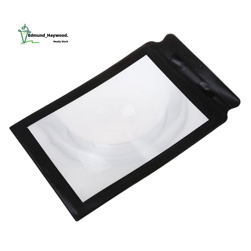 A4 Full Page 3x Tấm Kính Phóng Đại Lớn Sách Hỗ Trợ Đọc Sách