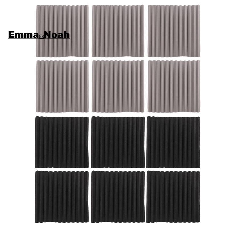 12 Chiếc Acoustic Foam Board, Studio Wedge Tile, Acoustic Foam Cách Âm Pyramid Studio Treatment Wall