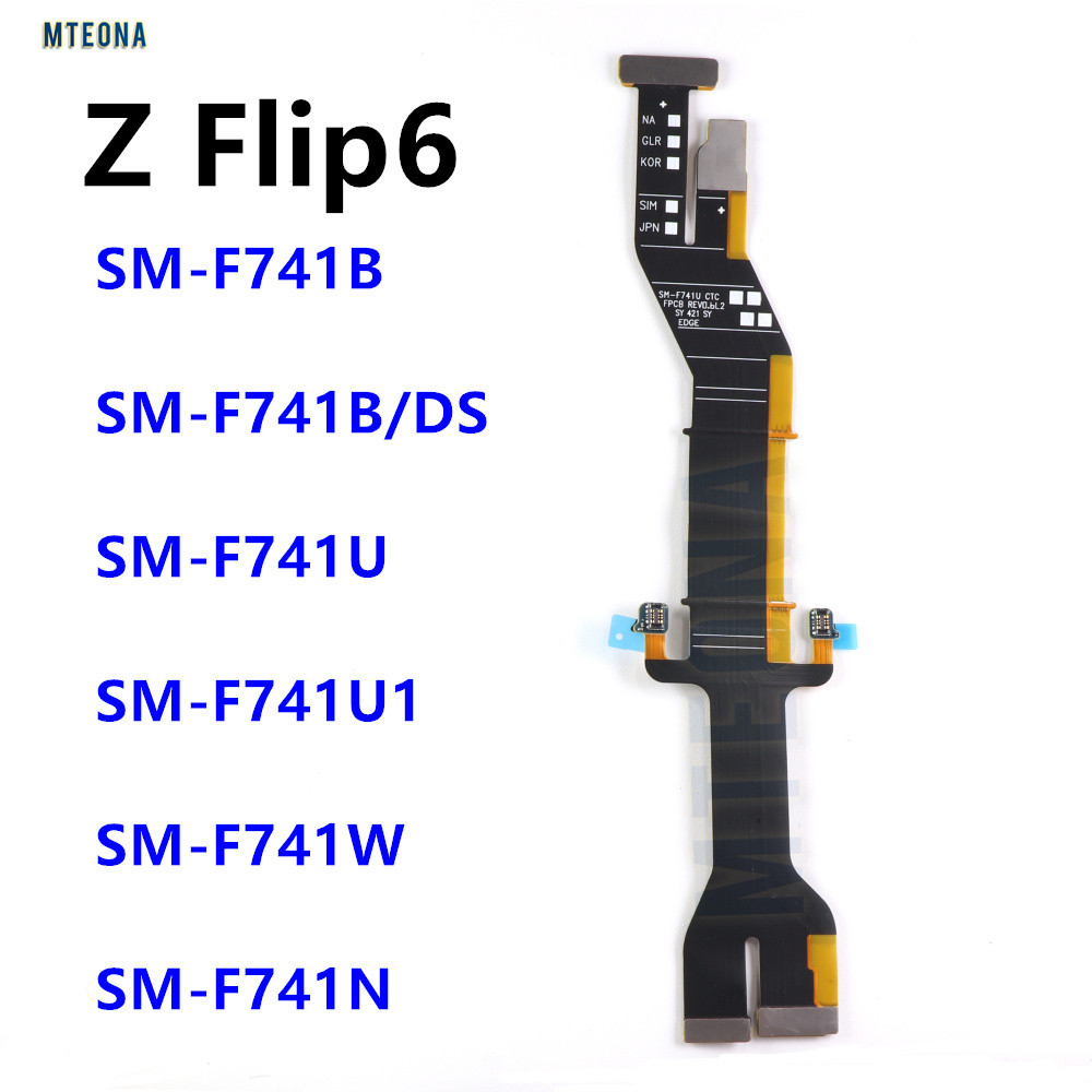 Bo Mạch Chủ Cáp Mềm Cho Samsung Galaxy Z Flip6 SM-F741B F741 Đầu Nối Bo Mạch Chủ LCD Cáp Mềm Cho Lật