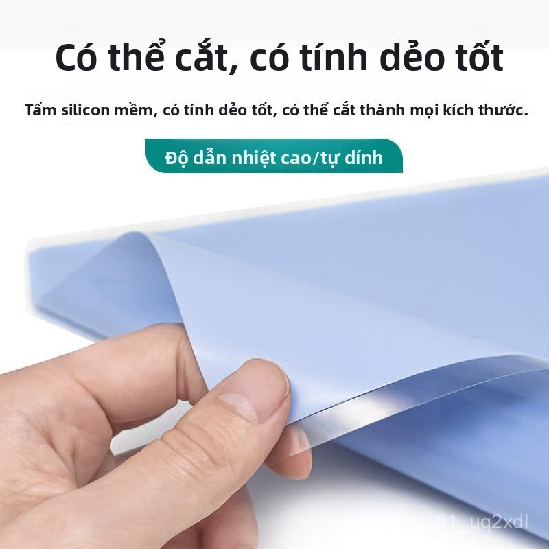 Miếng tản nhiệt silicon dẫn nhiệt cao đệm tản nhiệt laptop card đồ họa VRAM máy tính