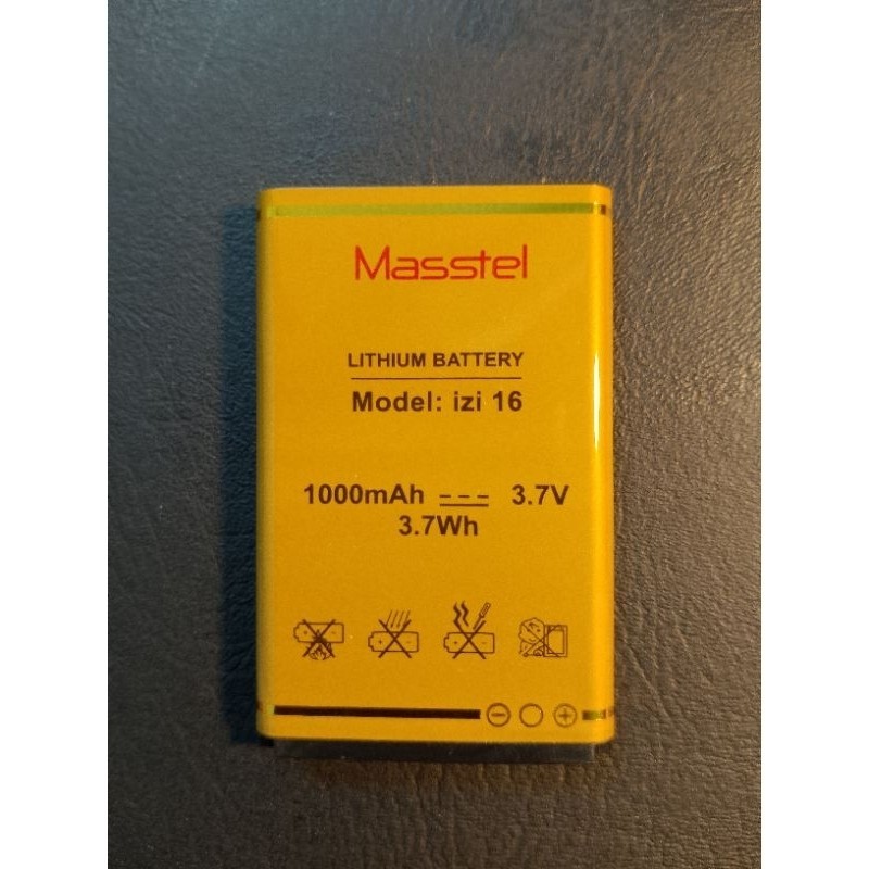 Pin Hãng Mastel Izi 16 - Thiết kế tiêu chuẩn - BH 3 tháng - Dung lượng 1000 mAh