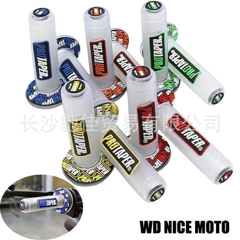 【Ready Stock】 Supply Scrambling Motorcycle Modified Protaper Color Silicone Rubber Soft Handle Cover