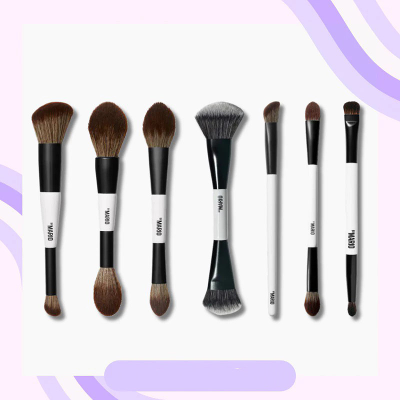 Makeup by Mario Makeup Brush F4 Double-Headed Highlight Blush Foundation Brush Board Ni Đề xuất