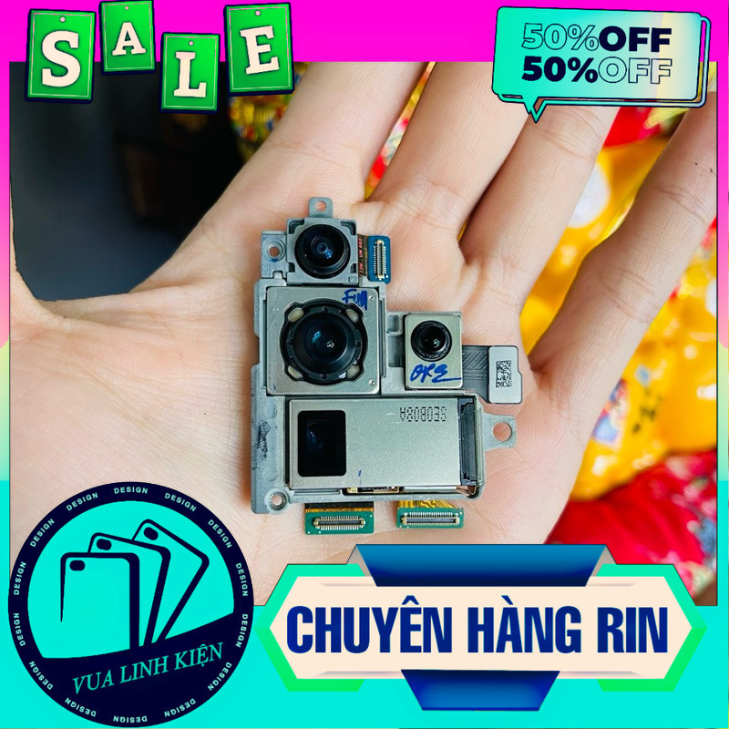 Bộ Camera Sau Samsung S20 Utral /  S20 Utral 5G Rin Bóc Máy / G988B G988U G988N G988F G988 S20U  S20