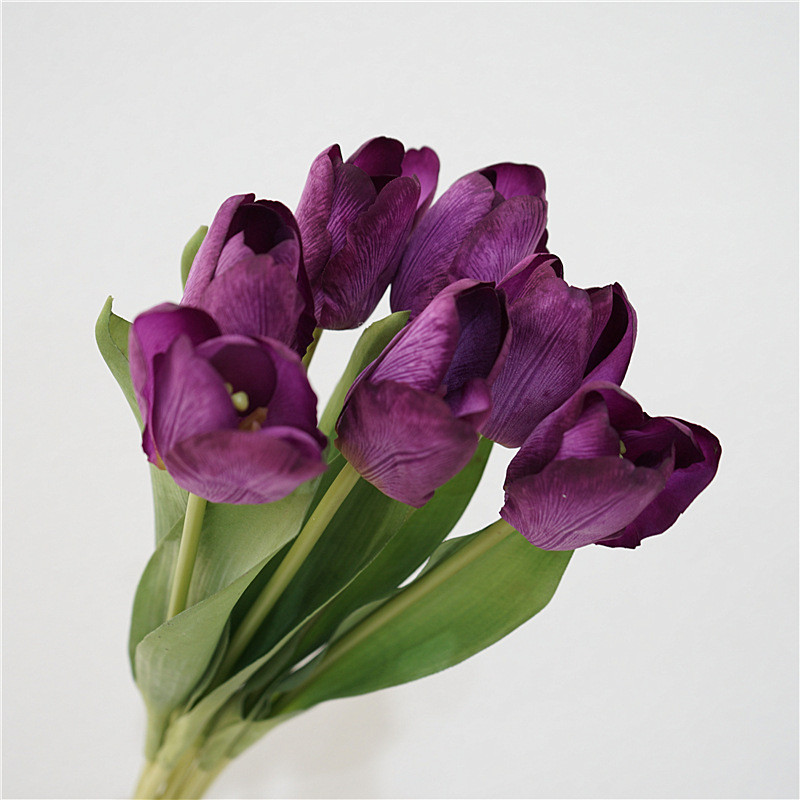 INS Korean Style Artificial Bouquet Moisture-Keeping Tulips Home Decoration Flower Photography Props