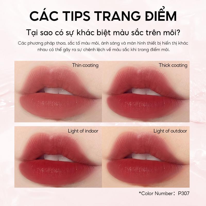 Ảnh 3 của Son Bóng Mờ Colorkey Watery Son Môi Dạng Lỏng Chống Dính Chống Thấm Nước Trang Điểm Môi