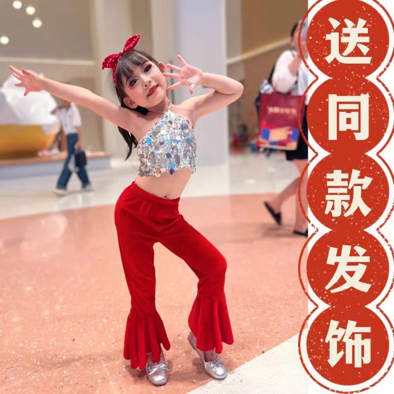 Bộ đồ biểu diễn sân khấu biểu diễn sân khấu biểu diễn phong cách Hồng Kông phong cách Retro 51024