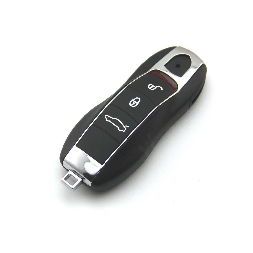 Remote Prox Smart Key Fob Shell Case cho Porsche 911 Cayman 718 Boxster 3 nút