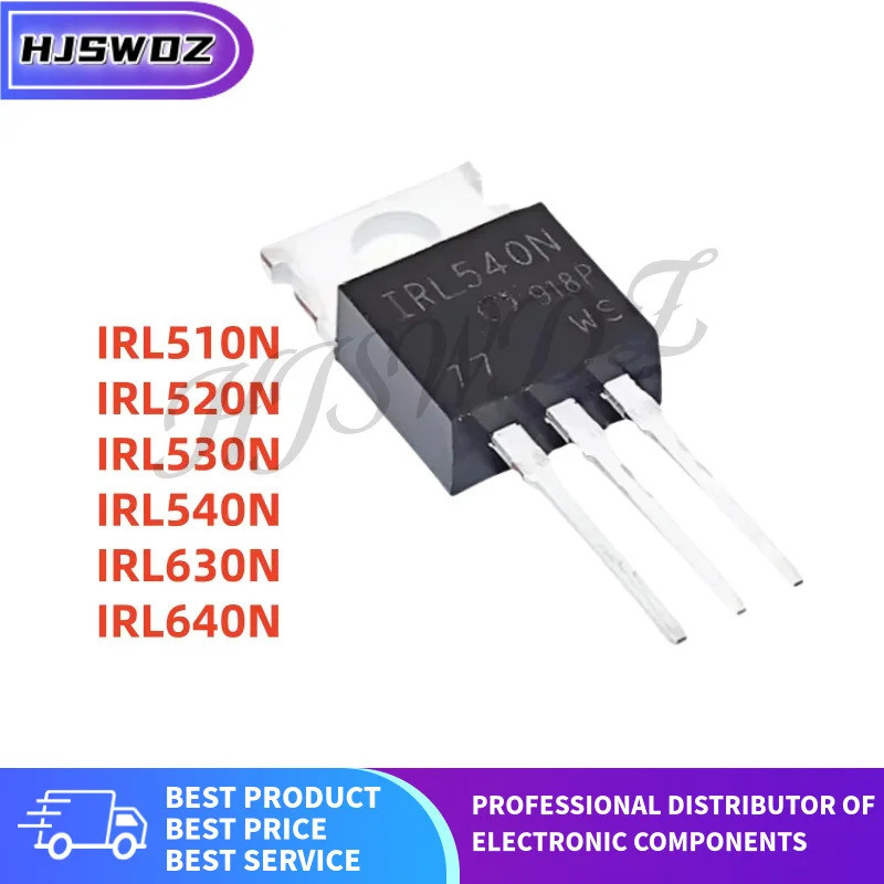 5 Chiếc IRL520N IRL640N IRL630N IRL540N IRL510N IRL530N IRL520 IRL640 IRL630 IRL540 IRL510 IRL530 TO