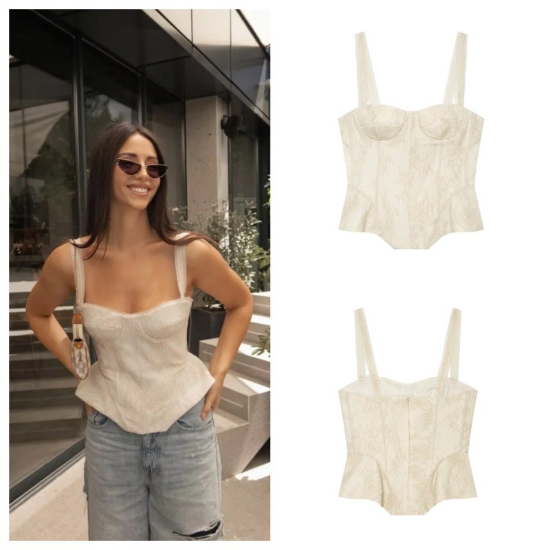 ZA Apricot Design Ren Skinny Sling Top 6101120