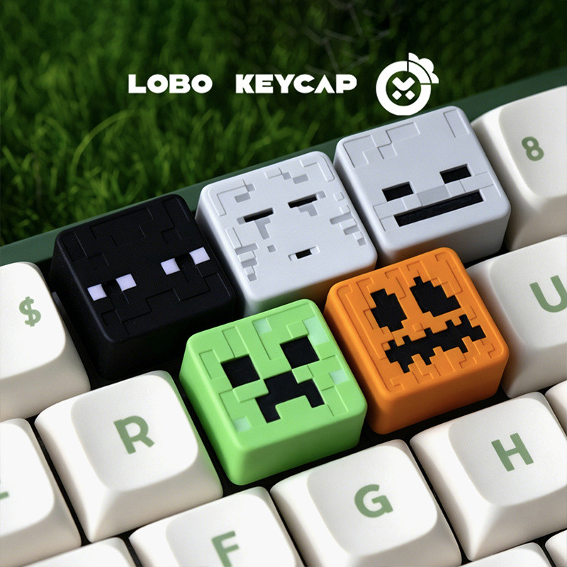 2026 Mới Minecraft Bàn Phím Cơ Keycap Bàn Phím Đơn Thay Thế Keycap Tùy Chỉnh ESC20260702